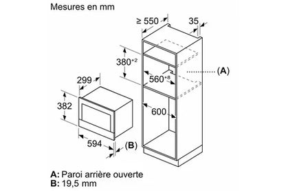 Micro-ondes mono-fonction Siemens BF722L1B1 - UBAYE ELECTROMENAGER