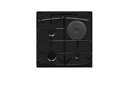 Cuisinière mixte Amica ACM7037RN NOIR MAT - UBAYE ELECTROMENAGER