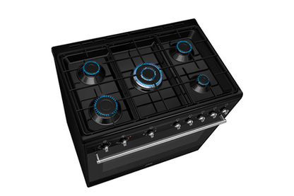 Piano de cuisson Smeg CX91GMBL - UBAYE ELECTROMENAGER