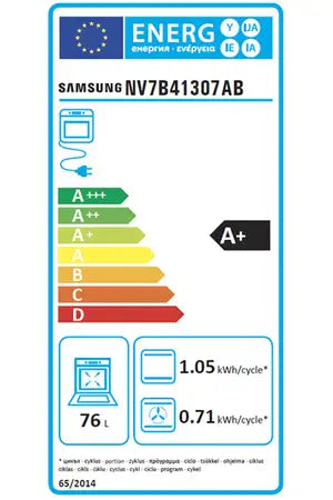 Four encastrable Samsung NV7B41307AB/U1