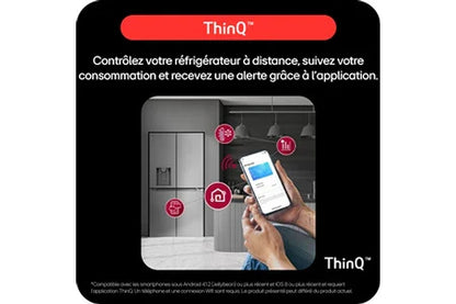 Réfrigérateur américain Lg GSLC40EPFE