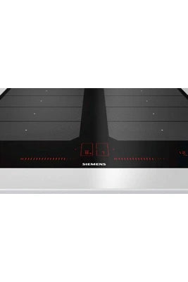 Plaque électrique Siemens iQ700 EX601LXC1E - Table de cuisson à induction - 4 plaques de cuisson - Niche - largeur : 56 cm - profondeur : 50 cm - noir - UBAYE ELECTROMENAGER
