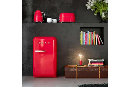 Réfrigérateur bar Smeg FAB5RRD5 vintage retro annees 50