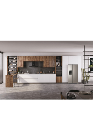 Refrigerateur americain HAIER HSR3918FIMP SILVER