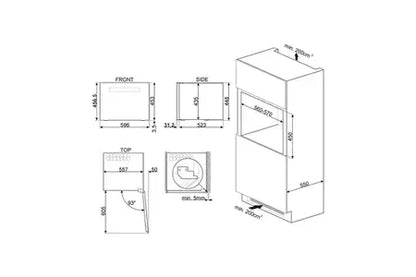 Cave de service Smeg CVI638RN3
