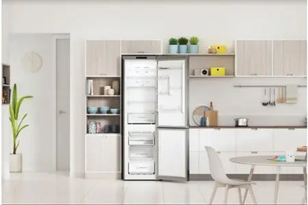 Réfrigérateur congélateur en bas Indesit INFC9TI22X