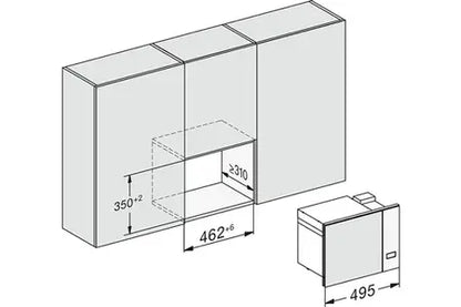 Micro-ondes + Gril Miele M 2224 SC - UBAYE ELECTROMENAGER