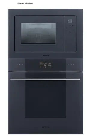Micro-ondes + Gril Smeg FMI120G - UBAYE ELECTROMENAGER