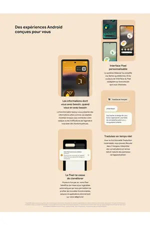 Smartphone GOOGLE PIXEL 6A 128GO NOIR CHARBON 5G