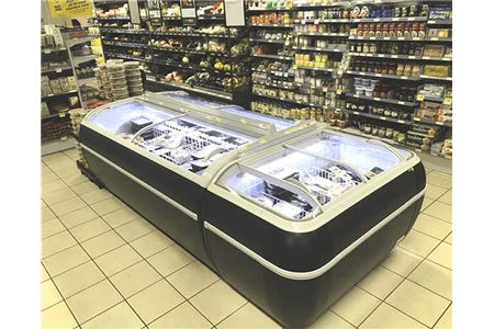 Congélateur coffre Tefcold Réfrigérateur / Congélateur de Supermarché TWIN HEAD CF - UBAYE ELECTROMENAGER