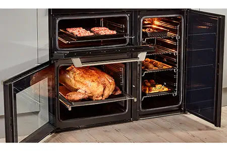 Piano de cuisson Leisure CUISINEMASTER PRO 90CM GAZ NOIR - PR90F560K - UBAYE ELECTROMENAGER
