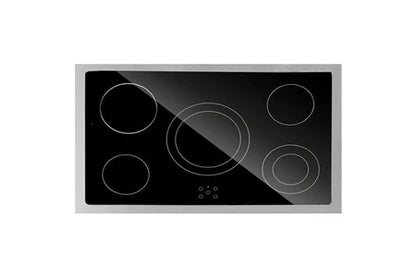 Cuisinière électrique Gurari Cuisinière électrique - - GCH E 912 DF X - Vitrocéramique 90 cm - Inox - Double four multifonction - UBAYE ELECTROMENAGER