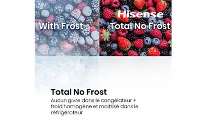 Réfrigérateur congélateur en bas Hisense RB3B250SEWE1 - Encastrable 177.6 cm