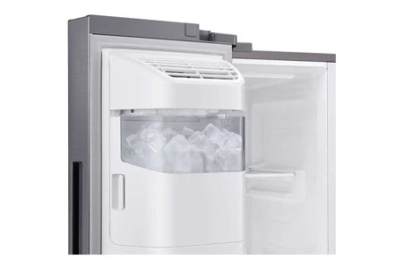 Réfrigérateur américain Samsung Refrigerateur combine RS6EDG5403S9 ventile (no frost) congélateur A cote 635 L