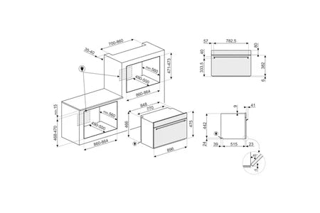Four encastrable Smeg SFR9300X - UBAYE ELECTROMENAGER