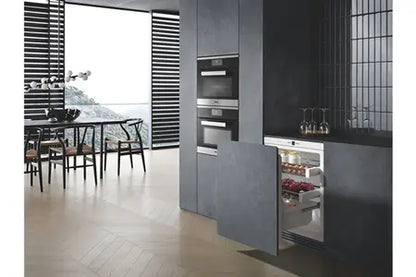 Réfrigérateur top Miele Refrigerateur sous-encastrable avec un chariot coulissant pratique de format compact.