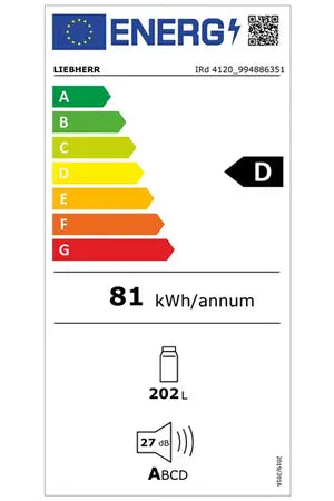 Réfrigérateur 1 porte Liebherr IRD 4120-62 - Encastrable