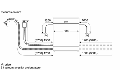 Lave-vaisselle SIEMENS SN23HW60CE VARIOSPEED PLUS