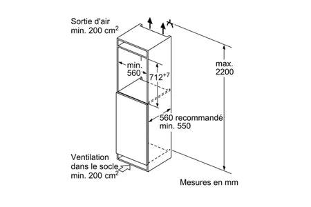Congélateur bar Siemens GI11VADE0 - ENCASTRABLE 72CM - UBAYE ELECTROMENAGER