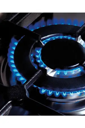 Piano de cuisson Airlux CC902GTBK3 - 90CM GAZ NOIR - UBAYE ELECTROMENAGER