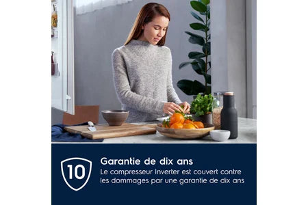 Réfrigérateur congélateur en bas Electrolux ENS5LE18S Encastrable 178 cm