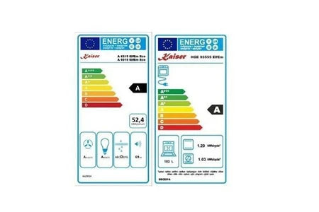 Cuisinière électrique Kaiser Cuisinière à gaz - - HGE 93555 ElfEm - 90 cm - Four électrique multifonctions - Hotte 90 cm - UBAYE ELECTROMENAGER