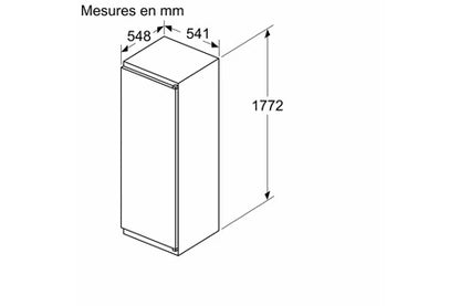 Réfrigérateur 1 porte Siemens ki81rnse0