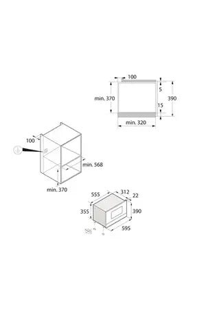 Micro-ondes mono-fonction Asko OM8334S - UBAYE ELECTROMENAGER