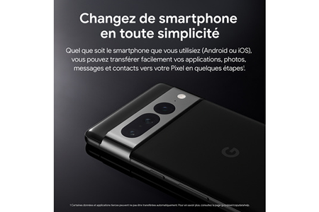 Smartphone GOOGLE PIXEL 7 PRO 256GO NOIR VOLCANIQUE 5G