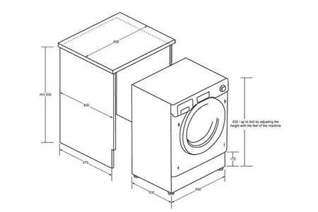 Lave-linge séchant Haier HWD90B416FWB-FR