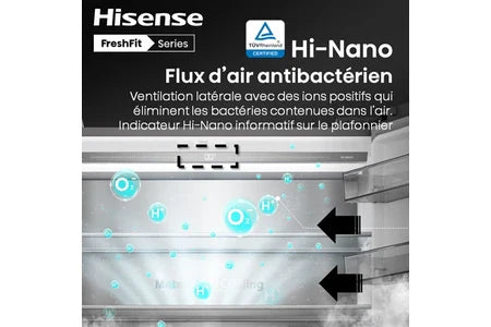 Réfrigérateur multi-portes Hisense RQ768N4GBE Freshfit