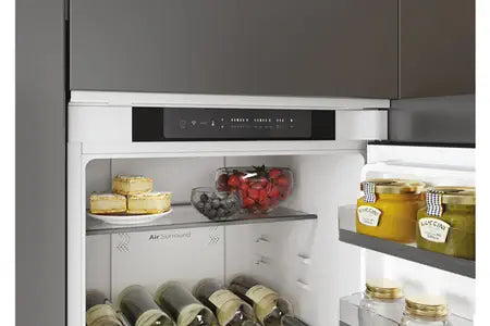 Réfrigérateur congélateur en bas Haier ENCASTRABLE - HBW5518E - NICHE