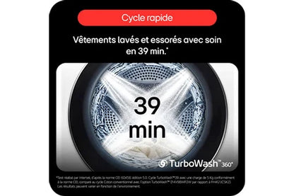 Lave-linge hublot Lg F20F12WST