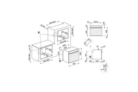 Four encastrable Smeg SFP6301TVX - UBAYE ELECTROMENAGER