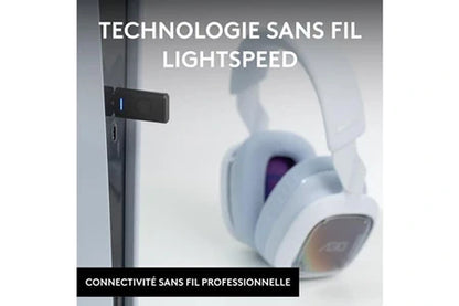 Casque PC LOGITECH G CASQUE GAMING SANS FIL - ASTRO - A30 - POUR PS, PC, MOBILE - BLANC