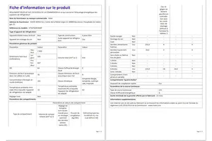 Réfrigérateur multi-portes Haier HTW7620CNMP