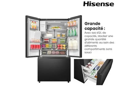Réfrigérateur multi-portes Hisense RF793N4SAFE