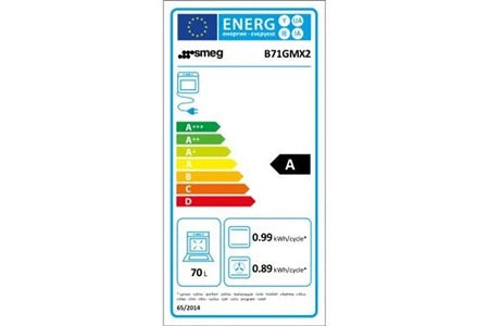 Piano de cuisson Smeg B71GMX2 - UBAYE ELECTROMENAGER