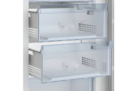 Congélateur armoire Beko RFNE448E35W - UBAYE ELECTROMENAGER