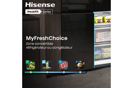 Réfrigérateur multi-portes Hisense RQ768N4GBE Freshfit