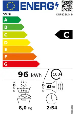 Sèche-linge à condensation Smeg DNP83SLIN