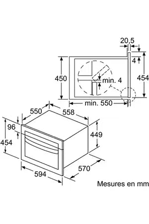Micro-ondes mono-fonction Bosch CMA583MS0 - UBAYE ELECTROMENAGER
