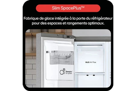 Réfrigérateur américain Lg GSLC40EPFE