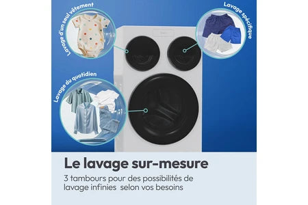 Lave-linge hublot Candy MULTIWASH MQD 410CBL9-47