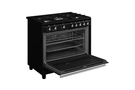 Piano de cuisson Smeg CX91GMBL - UBAYE ELECTROMENAGER