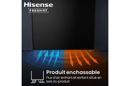 Réfrigérateur 1 porte Hisense Refrigerateur 1 porte RL5K370GSFD Freshfit