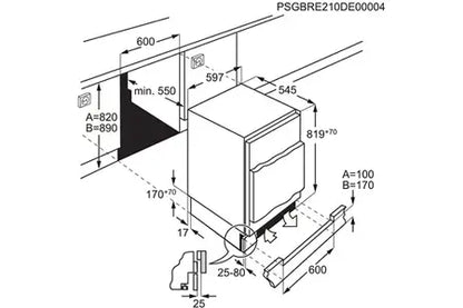 Réfrigérateur top Aeg osf6i82ef
