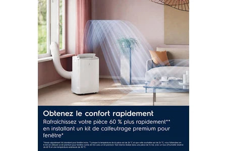 Climatiseur mobile Electrolux EXP28U340HW Comfort 600
