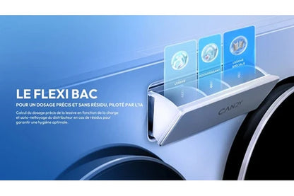 Lave-linge hublot Candy MULTIWASH MQD 410CBL9-47