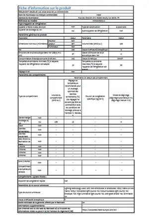 Cave multi-températures Haier HWS42GDAU1 - UBAYE ELECTROMENAGER